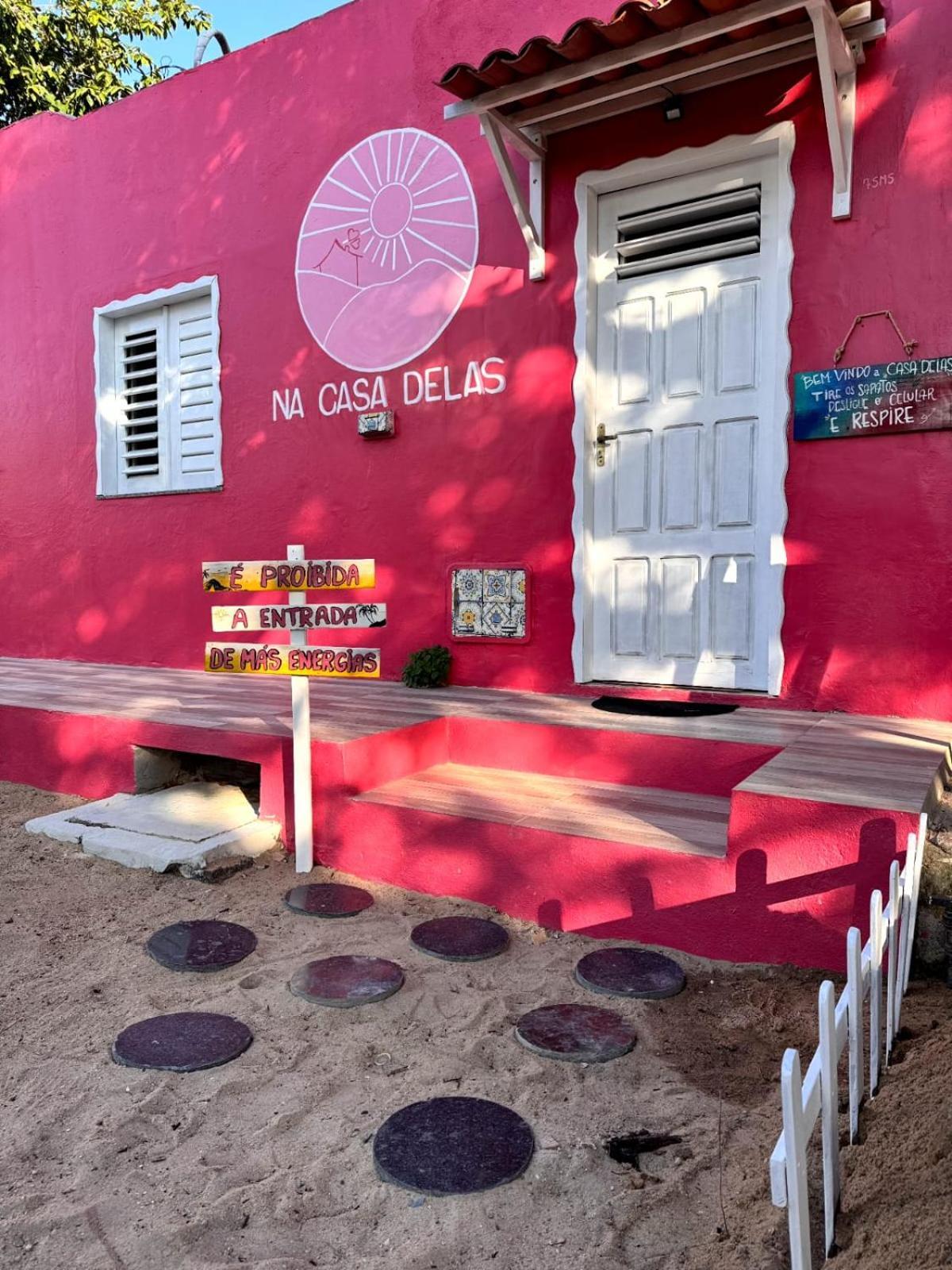 Na Casa Delas Jericoacoara Eksteriør billede